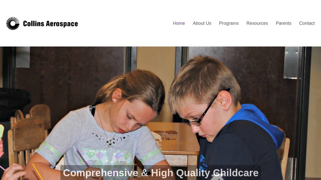 Collins Aerospace Day Academy website screenshot