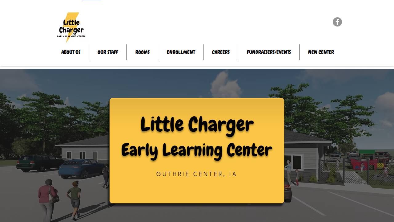 Little Charger Early Learning Center website screenshot