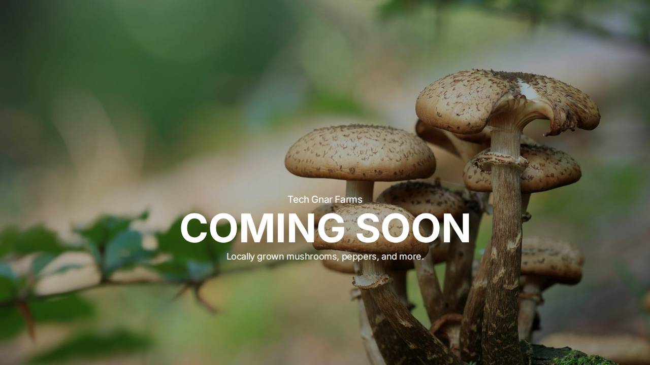 Tech Gnar Farms LLC website screenshot