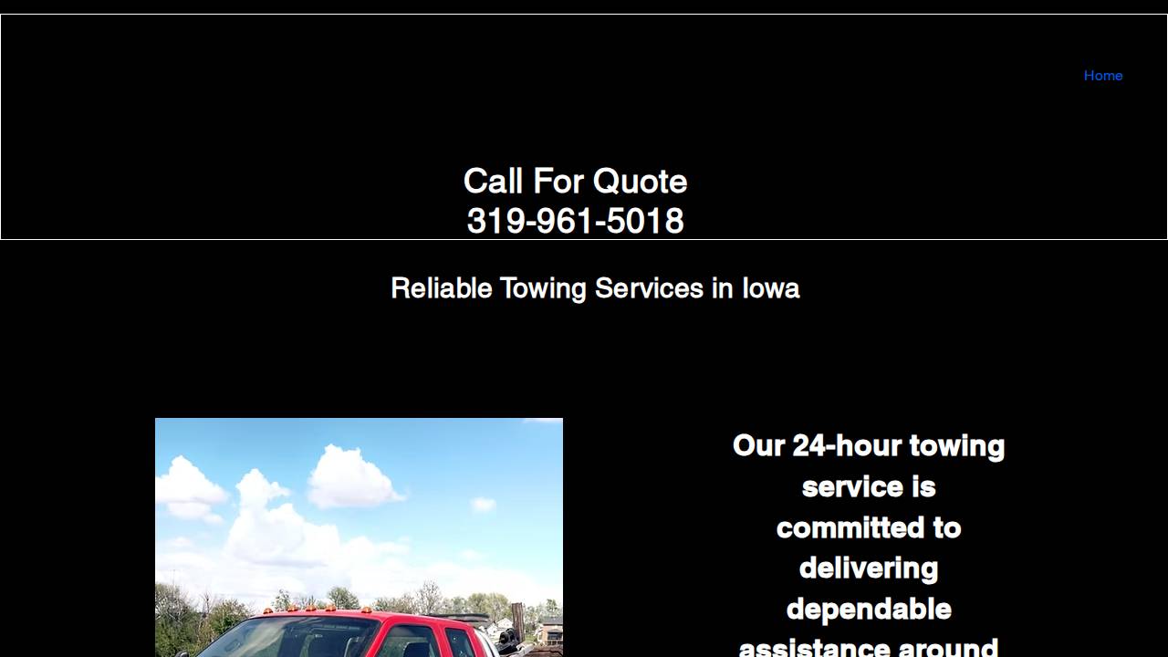Triple P'S Towing AND Recovery LLC website screenshot