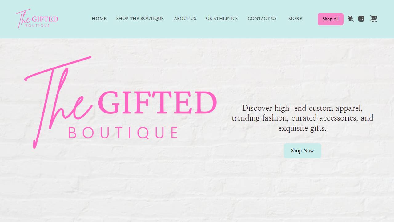 Olive'et Boutique website screenshot